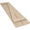 Ekena Millwork Rustic Two Board Joined Board-n-Batten Sandblasted Faux Wood Shutters w/Z-Board, 11W x 66H, PR SHUBJZ11X66SDPR - alternate 19
